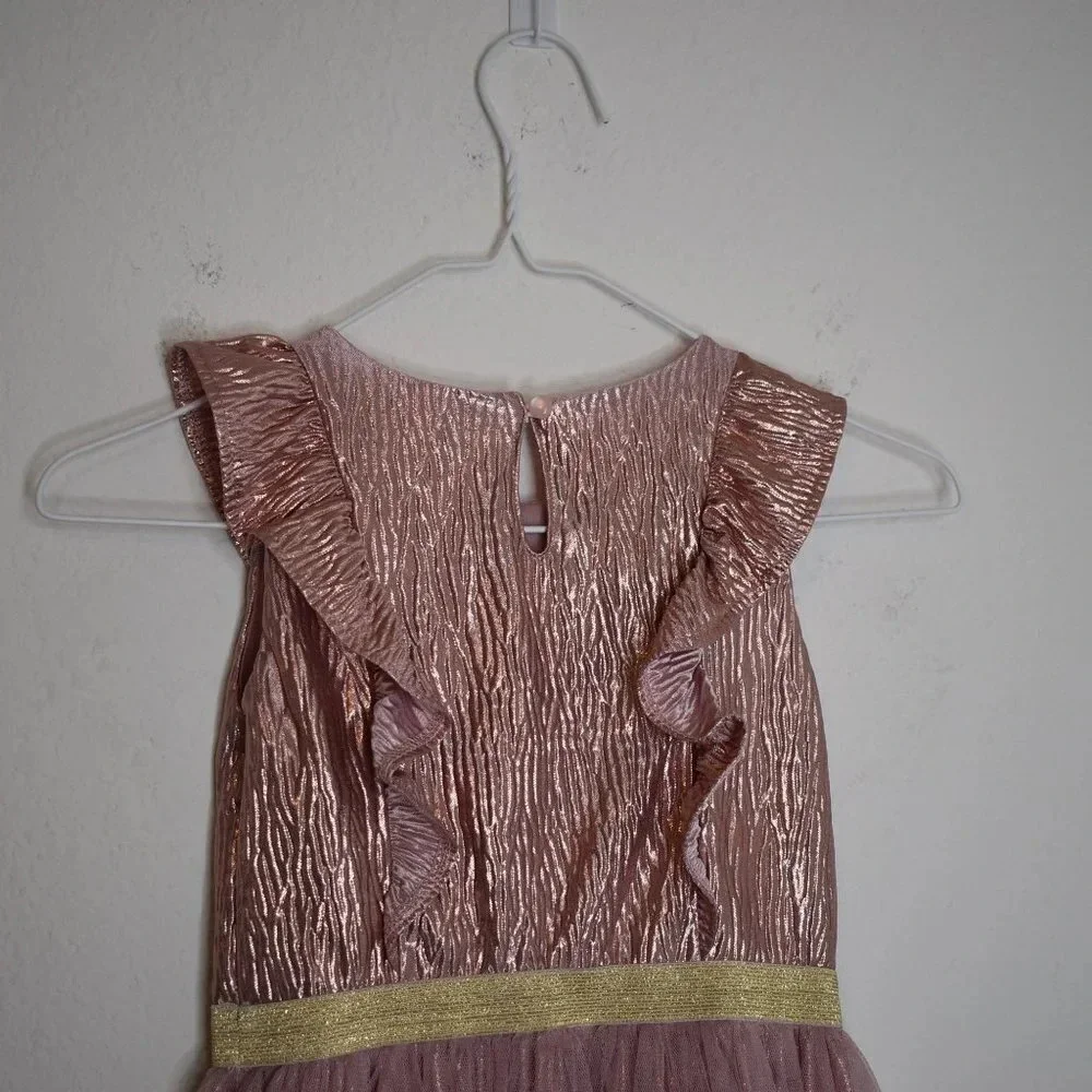 Nannette Kids Dress Sz 6X Ballerina Tulle Party Princess Birthday Pink